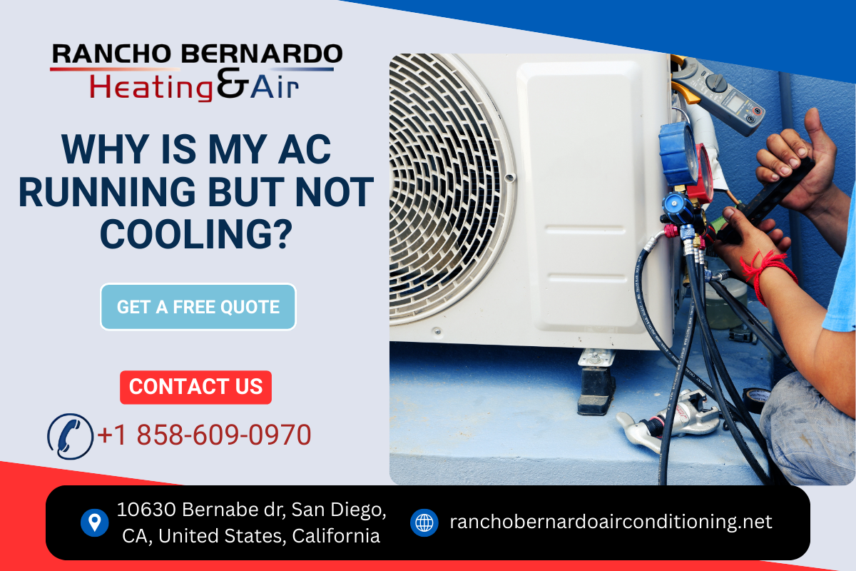 Why is my ac running but not cooling
